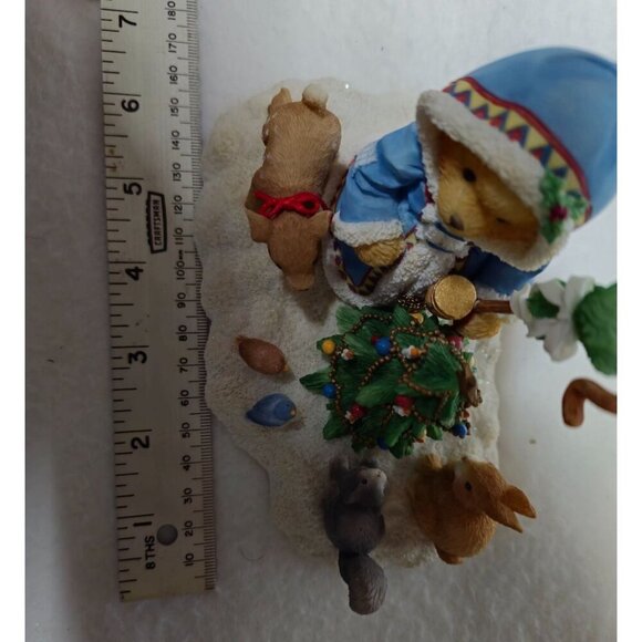 Cherished Teddies Olga Feel The Peace Hold The Joy Share The Love‎ Winter Bear - Picture 11 of 12